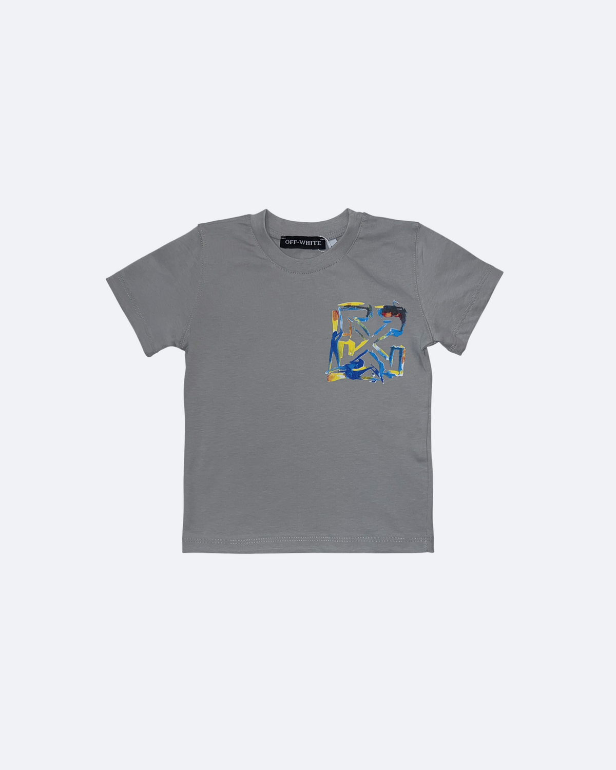 Off-White - Brush Logo T-Shirt For Boy