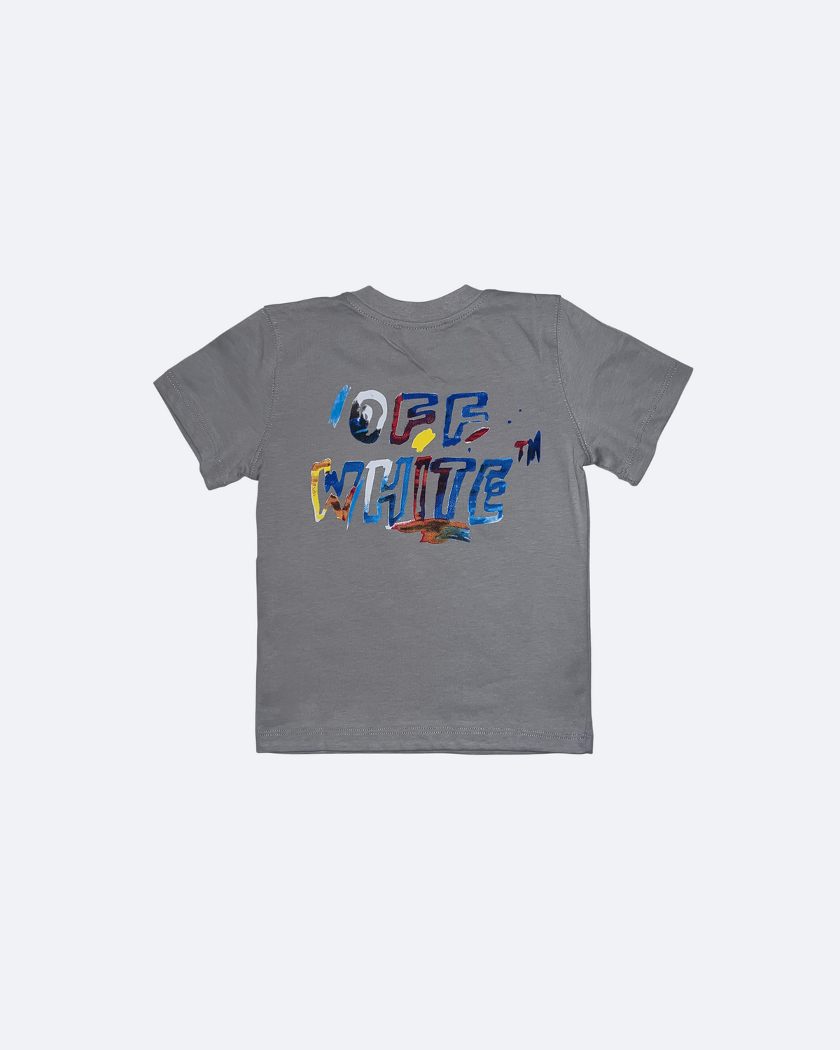 Off-White - Brush Logo T-Shirt For Boy